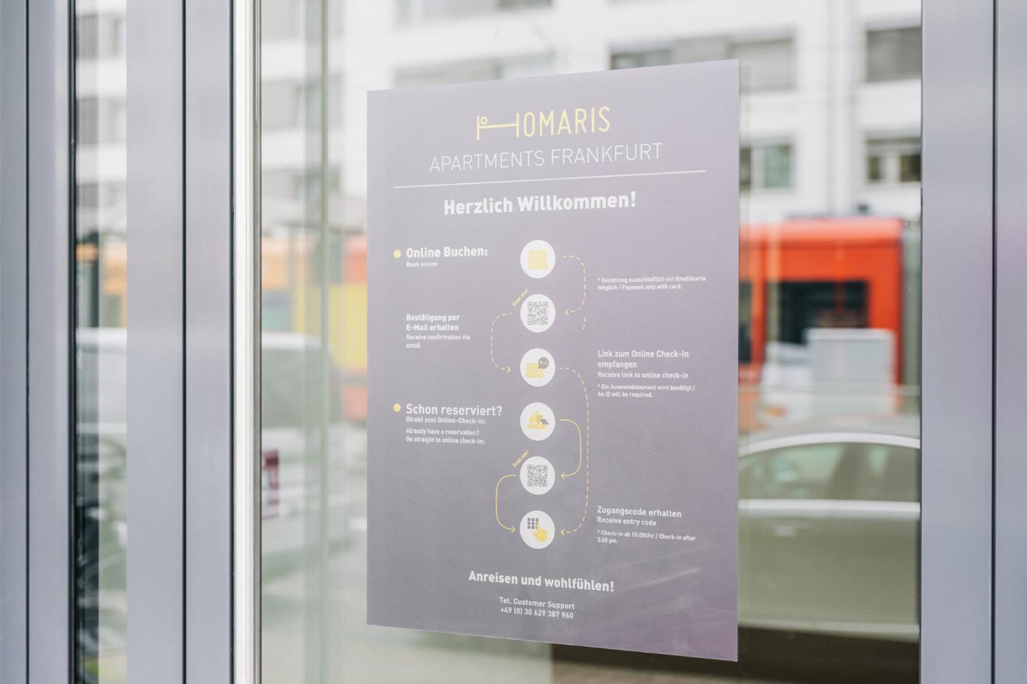 Homaris Apartments Frankfurt 프랑크푸르트 외부 사진
